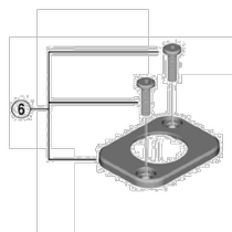 Japan direct mail SHIMANO EW RS910 bicycle connector accessories frame and bolt Shimano