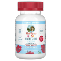 Hong Kong direct mail MaryRuth Organics Childrens Magnesium Soothing Gummies Hibiscus Flavor 60 capsules