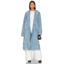 Hong Kong direct mail trendy luxury One Teaspoon womens denim windbreaker 26029