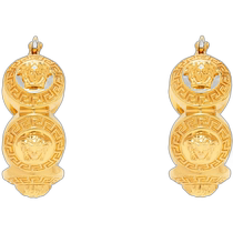 Hong Kong direct mail trendy luxury Versace womens logo earrings 10132071A00620