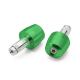 Japan Direct Mail Daytona Motorcycle Handlebar Plug Universal Inner Diameter 1419 Green