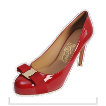 Self-operated | Salvatore Ferragamo womens shoes red 592515 butterfly high heels