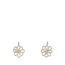 Hong Kong direct mail trendy luxury CULT GAIA Womens Bloom gold metal earrings ER1886NVGOLD