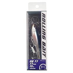 일본 다이렉트 메일 태클 하우스 야외 스포츠 용품 낚시 미끼 77mm 루어 미끼 실버 rb77