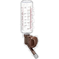 (Direct mail from Japan) Richell pet water dispenser brown with bottle is simple and easy to clean