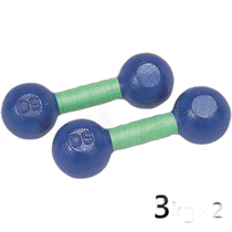 Direct mail from Japan DANNO mens and womens iron lane dumbbells 3kg*2 training supplies muscle training and rehabilitation D
