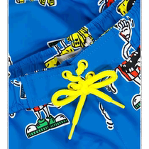 Hong Kong direct mail trendy luxury Stella Mccartney boys printed swimming trunks and childrens clothing