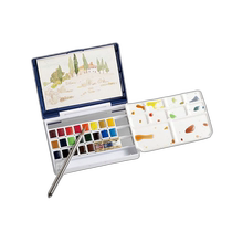 Direct mail from Japan Holbein Pancolor solid solid watercolor pigment 24 color set