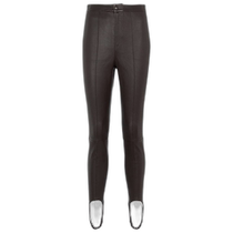 Hong Kong direct mail trendy luxury ZEYNEP ARCAY womens leather leggings 003780