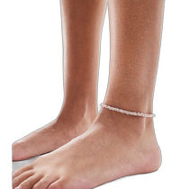 Hong Kong Direct Mail Trendy Luxury ASOS Womens Twisted Beads Pink Design Anklet