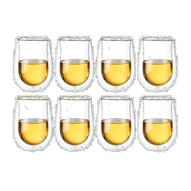 ZWILLING Sorrento 8-piece double wall white wine stemless glass set (American Outlet
