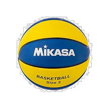 (Direct mail from Japan) MIKASA Basketball No. 3 B3JMR-BKGL Yellow Blue Indoor Outdoor