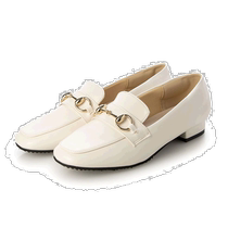 (Direct mail from Japan) Liberty Doll womens rain boots white leather low heels fashionable and simple