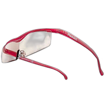 Japan Direct Mail (Japan Direct Mail) Hazuki Glasses Magnifier 1 85x Ruby Red 4964594