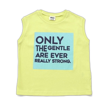 Japan direct mail BREEZE childrens cartoon pattern sleeveless T-shirt J310074