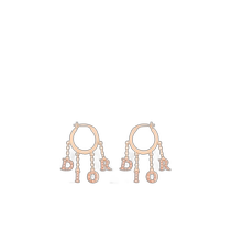 Hong Kong direct mail trendy luxury DIOR Dior womens Dio(r)evolution logo earrings E3230WO