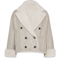 Hong Kong direct mail trendy luxury Brunello Cucinelli womens double-sided hair