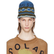 Hong Kong direct mail trendy luxury Story Mfg Mens Blue Khaki Brew Bucket Hat SSS24