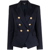 Hong Kong direct mail fashion luxury Balmain Balmain womens double-breasted suit jacket BF1SG008WB08