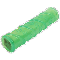 Pet Life Glow Stick TPR and LED Illuminated Squeaky Chew Dog Toy - Green (US