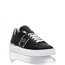 philipp pleinORIGINAL TM STUDDED LO-TOP - Black (USA Outlet)