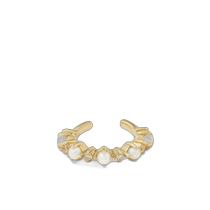 Hong Kong Direct Mail Fashion Luxury Mateo Ms. The Little Things 14K Yellow Gold Pearl Diamond