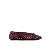 Hong Kong Direct Mail Fashion Luxury Le Monde Beryl Womens Regency Bow Decorated Braided Leather Bar