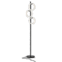 brightech Saturn floor lamp-black-black (American Outlet) straight hair