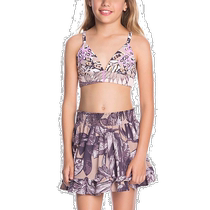 Maaji Coco Loco Skirt - White (American Outlet) Straight Hair