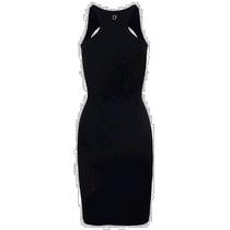 Korean direct mail DSQUARED223SS dress female S72CV0389S18245900Black