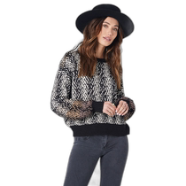 US direct mail Saltwater Luxe Klein sweater black