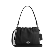 US direct mail COACH faded drawstring bag CT763-SV BK silver pink