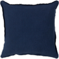 Surya Solid SL-012 22H x 22W Pillow Set - Navy Pillow - Poly (