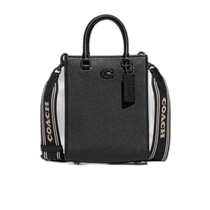 Hong Kong direct mail COACH mens handbag CJ795BLK CO black 16 logo handbag Coach