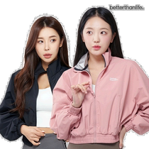 Korean direct mail better than life universal coat sports zipper jacket set
