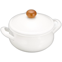 (Direct mail from Japan) Nodahoro Noda enamel milk pot 15cm PO-15W
