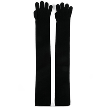 Hong Kong direct mail fashion luxury MaxMara womens black gloves 24566013600012