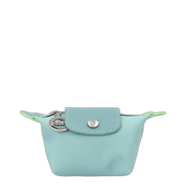 Longchamp Portemonnaie Le Pliage Green Canvas Coin Purse - Green (US