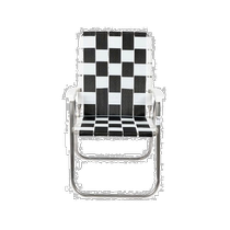 Korean direct mail LAWNCHAIR Classic Black White DUW2325 American classic braid