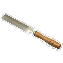 (Direct mail from Japan) Takagi Grohe File Diamond Double Blade Wooden Handle 125mm 9070522234