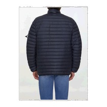 Hong Kong Direct Mail Trendy Luxury Stone Island Mens Logo Quilted Down Jacket