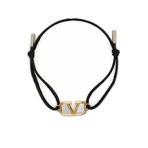 Hong Kong direct mail Valentino Valentino mens VLogo signature bracelet 4Y2J0Q15GTQ