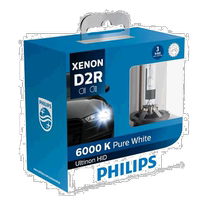 (日本直邮)飞利浦自动车用阀门前灯HID D2R 6000K 85V 35W 3年