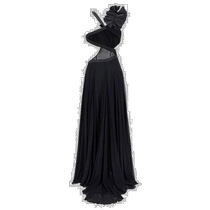 Korean direct mail PINKO23FW mid-length dress for women 101802Z949Z99BLACK