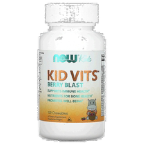 Hong Kong Straight Hair Now Nuo multi-vitamin chewable tablets are nutritious and delicious promote development and enhance body function 120 tablets