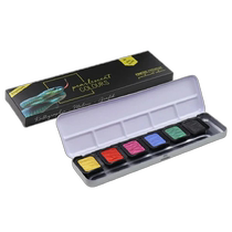Holbein Finetech Premium Pearlescent Color F7002 High Chroma 6 Color Set