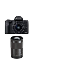 Japan direct mail Canon canon EOS Kiss M2 w kit dual zoom lens set