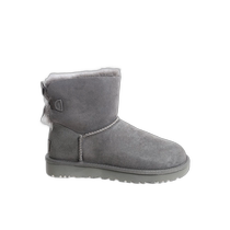Hong Kong direct mail UGG womens boots 1016501GREY Gray Mini Bailey Bow II boo