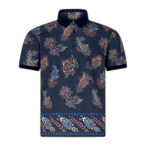 Hong Kong direct mail trendy luxury Etro Etro mens lapel short-sleeved Polo shirt MRMD0004AJ181