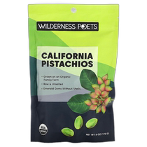 Direct mail from Hong Kong Wilderness Poets LLC California Pistachios Unsalted 6 oz (170